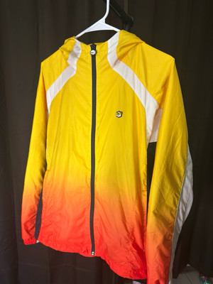 NikeLab Air Max Tn Sunset Track Jacket Sz M Yellow Orange AR5793-719