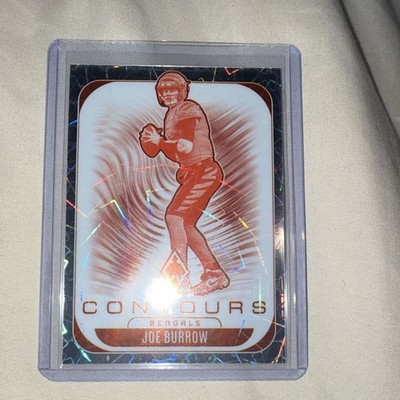 2025 Panini Phoenix - Contours Joe Burrow #7 Silver Lazer /149
