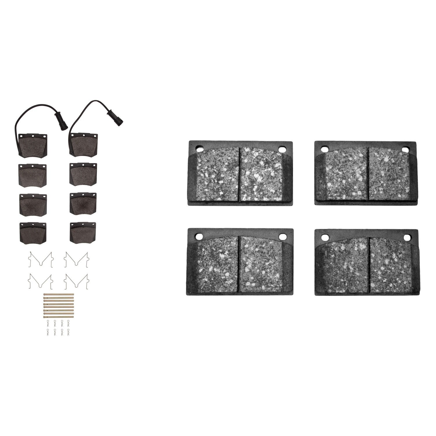 For Rolls-Royce Corniche IV 93-95 Optimum OEp Front & Rear Brake Pad Set