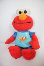 12 Hasbro Sesame Street Elmo Plush Talks Music 2010 Sleepy Bedtime Soft Toy