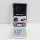 Nintendo Game Boy Color • Atomic Purple Clear Vintage 1998 • Tested Working