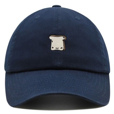 JPAK Toast Premium Dad Hat Cotton Buckle Back Classic Foodie Chef