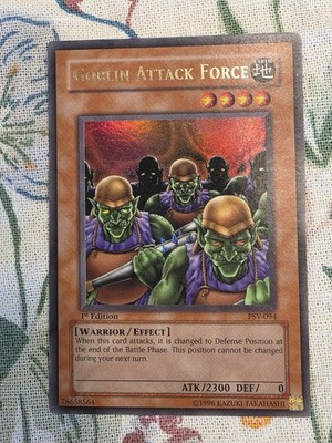 Yu-Gi-Oh! Goblin Attack Force PSV-094 Ultra Rare 1st Edition En LP