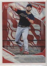 2019 Panini Chronicles Phoenix Ruby Wave Prizm 155/199 Michael Chavis #15 0b3