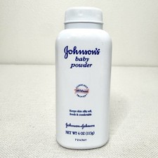 Johnson's Baby Powder Original Talc Formula 4oz No Seal Full 2004