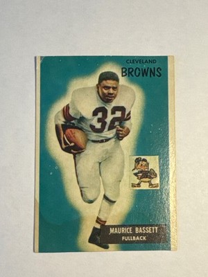 1955 Bowman #156 Maurice Bassett Rookie