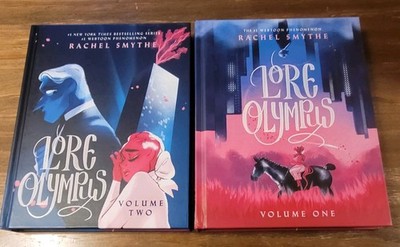 Lore Olympus Vol 1 + 2 Rachel Smythe Zustand Sehr Gut Hardcover ENGLISCH