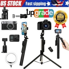193cm Flexible Mobile Phone Tripod Holder Stand Selfie Stick Bluetooth Remote