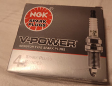 Ngk V-power Spark Plugs 4pcs Bkr6e-11 2756
