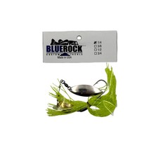 Blue Rock Custom Tackle Chartreuse Shad Jig 1/4oz