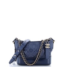 Chanel Gabrielle Hobo Quilted Aged Calfskin Small