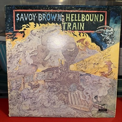 SAVOY BROWN Hellbound Train 1972 XPAS 71052 PARROT VINYL LP