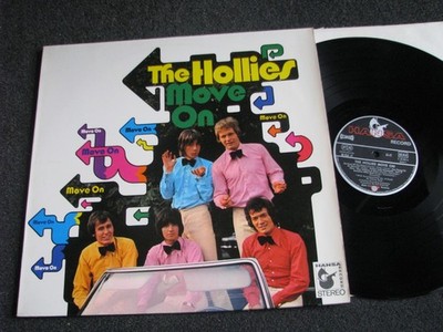 The Hollies-Move on LP-1970 Germany-Hansa Records-80 826 IT