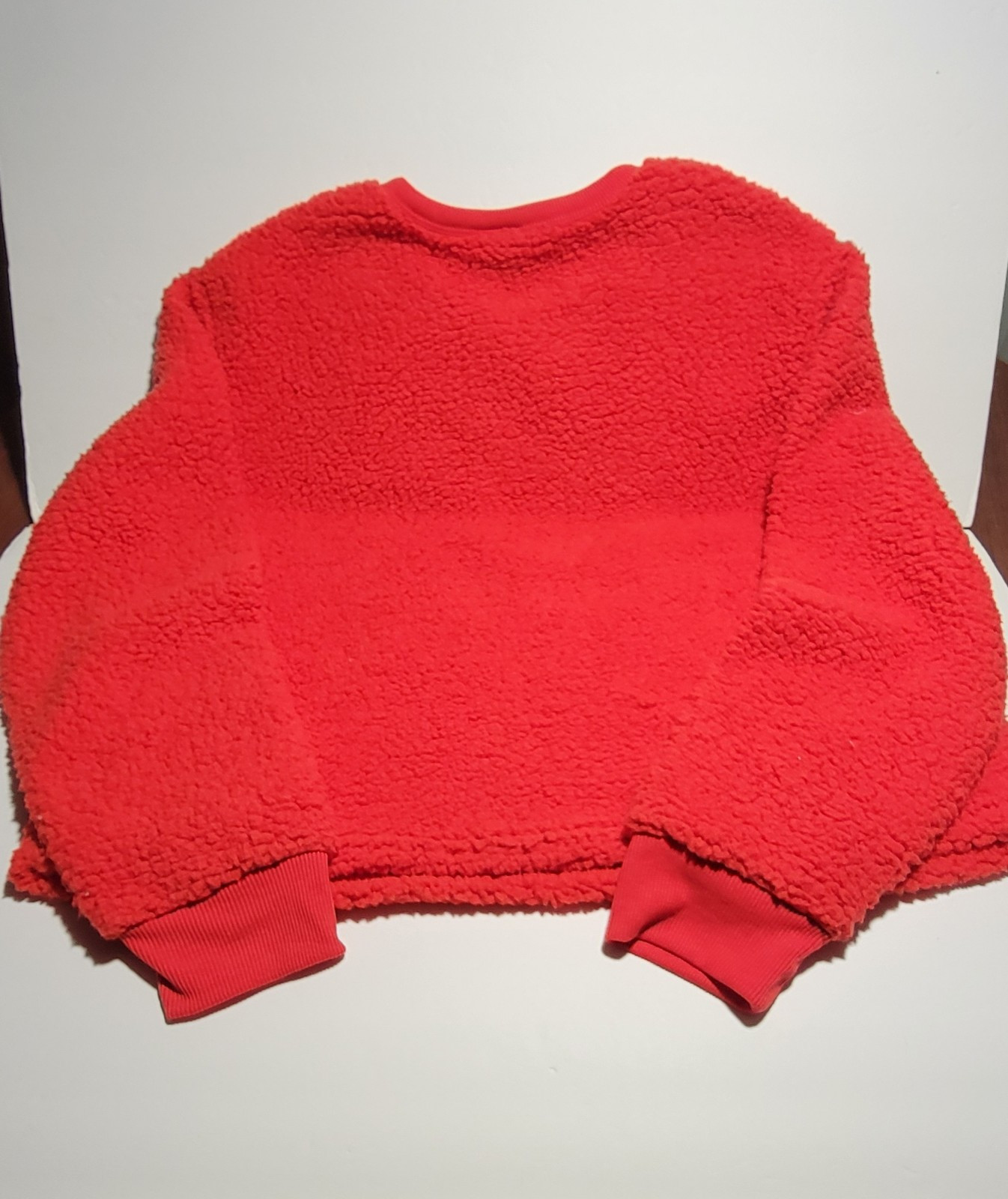 Disney Mickey Mouse Pullover Sequin Red Shirt Top… - image 11