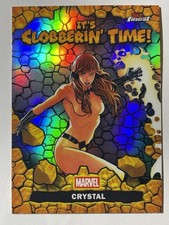 2026 Topps Finest Fantastic Four CRYSTAL It's Clobberin' Time Insert #CT-04