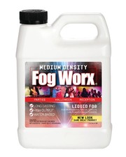 FogWorx Fog Juice - 1 Quart of Odorless Fog Fluid 32 oz - Medium Density,
