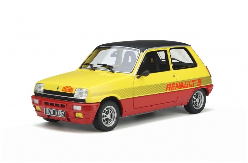 OTTOMobile OT891 1:18 RENAULT 5 TS MONTE CARLO JAUNE 1978