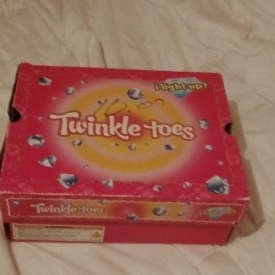 SKECHERS Twinkle Toes Girls Light-Up High Top Heart Sneakers US 3 New Box
