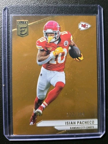 2024 Donruss Elite Football Orange Isiah Pacheco #29