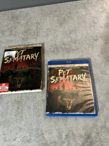 Pet Sematary (30th Anniversary) (Blu-ray, 1989) w/SLIPCOVER