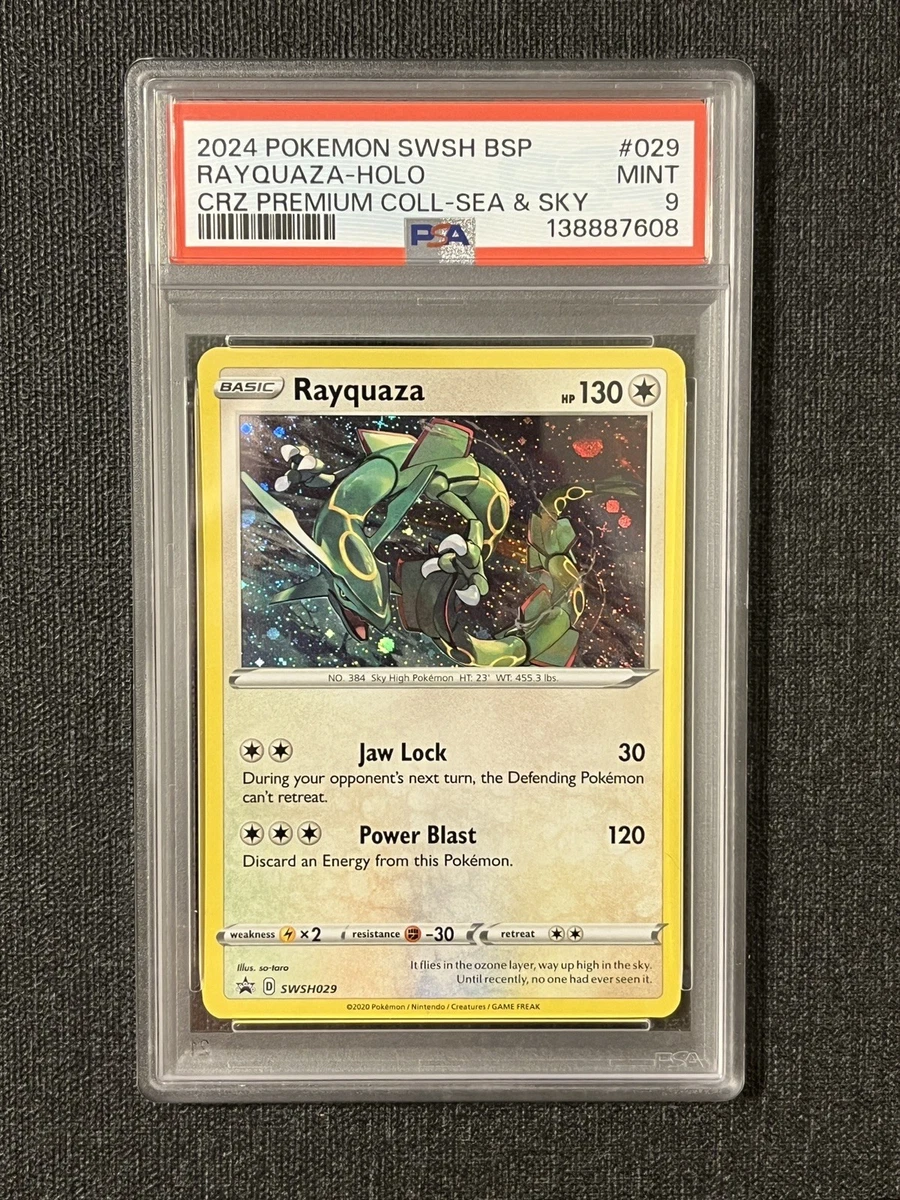 Rayquaza Pokémon TCG Professional Sports Authenticator (PSA) Grade