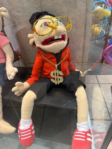 Jeffy Rapper Puppet 23 inc Brand New