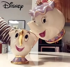 Disney Beauty and The Beast's Mrs. Potts  Chip Tea Pot Set