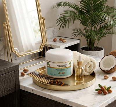 Bright Skin Hair Mask Nourishing Deep Conditioning For Dry Damaged Hair Care