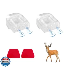 Sylvil 2 PCS Deer Whistles for Car, Auto Save a Deer Warning Device, Universa