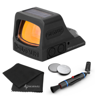 Holosun HE508T-GR-X2 Elite Green Dot Sight with Pen and Cloth and