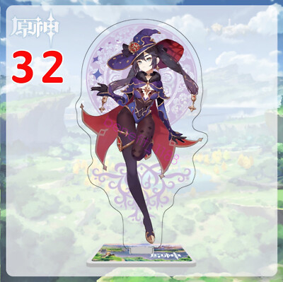 New Desk Display Model Standee For Genshin Impact Mondstadt Mona Acrylic Figure