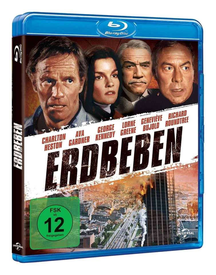 Erdbeben (1974)[Blu-ray/Neu/OVP] Charlton Heston, Ava Gardner, Walter Matthau, - Bild 1 von 3