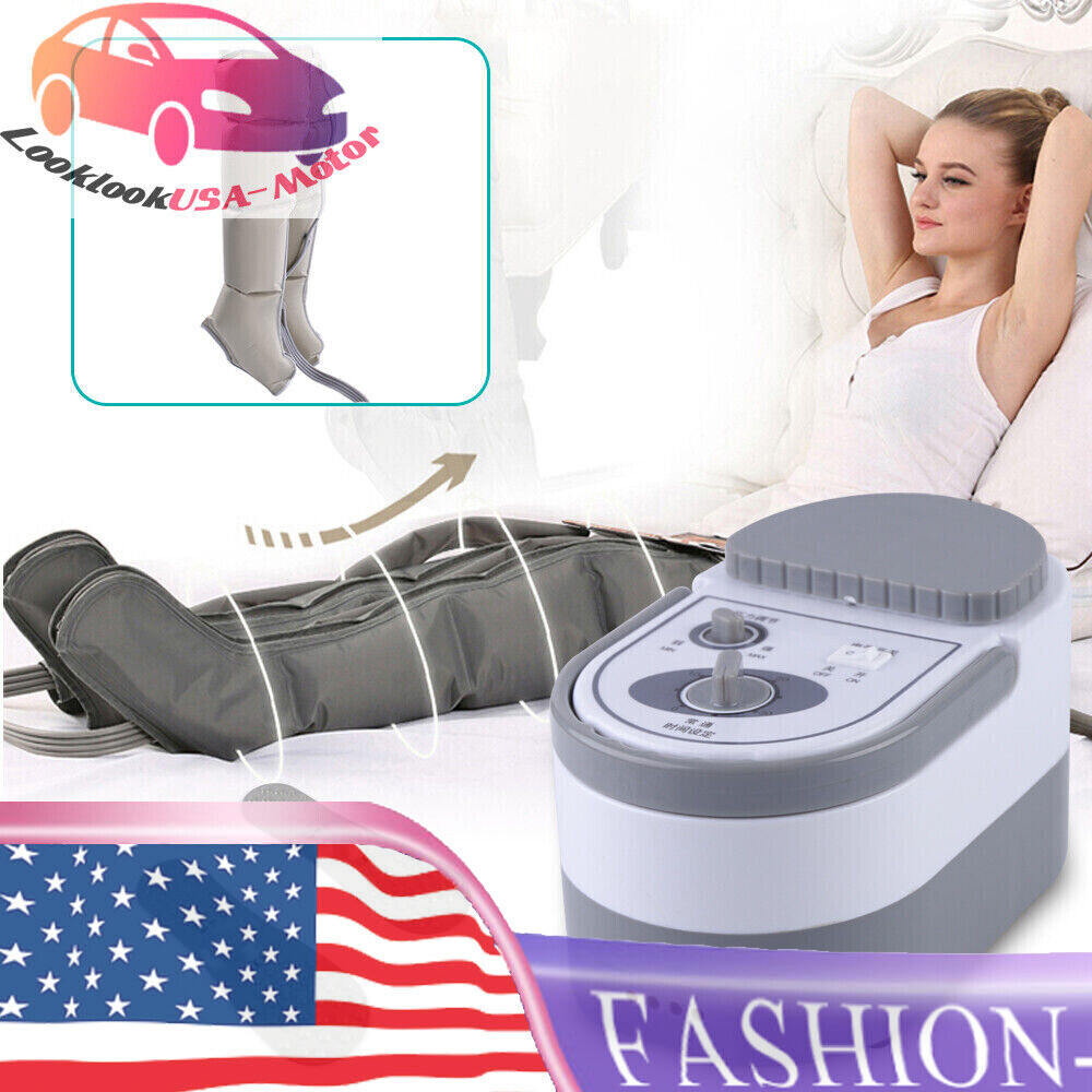 Leg Massager Air Compression Pump Therapy Leg Lymphedema Massage