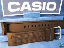 Casio Watch Band AMW-706, AMW-704.Black Resin w/Pins.Original watchband.Strap.