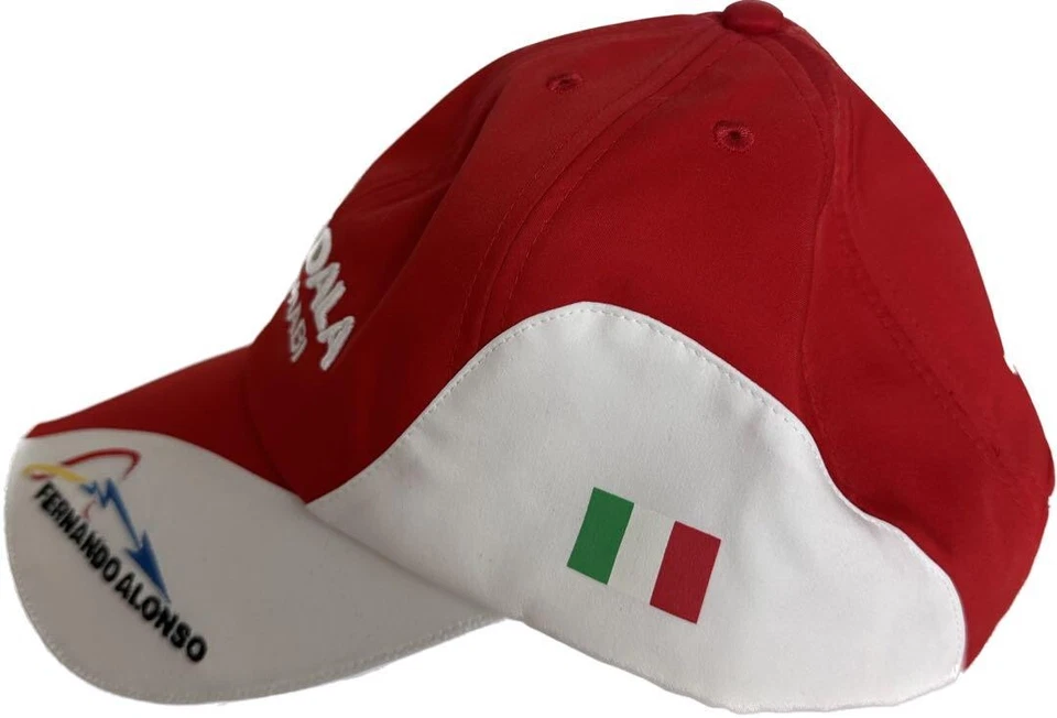 Fernando Alonso Puma Scuderia Ferrari F1 Racing Mubadala Cap Hat Adjustable Free - Image 3 of 4