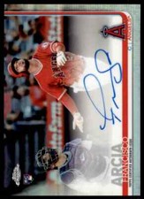 2019 Topps Chrome Los Angeles Angels rookie Francisco Arcia Auto 39/499