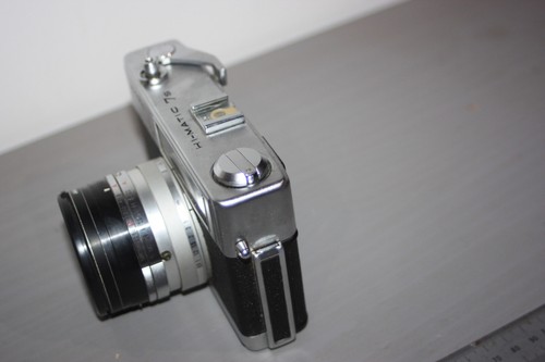 Minolta Hi-Matic 7S Rokkor-PF 1:1.8 45mm Lens 35mm Rangefinder Camera '60s i53 - Picture 6 of 11