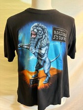 RARE Rolling Stones Bridges to Babylon World Tour 1997 1998 Black T Shirt XL 2X 