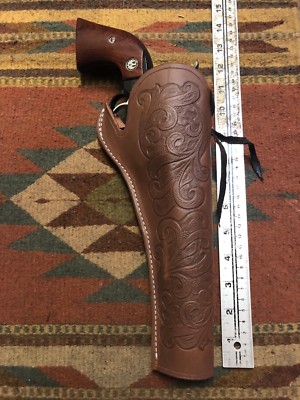 FITS Ruger Blackhawk Barrel Western Leather Holster Floral