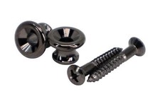 GOTOH EP-B1 Standard Size Guitar Strap Buttons - Cosmo Black