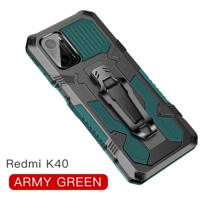 For Xiaomi Redmi K40/K40 Pro+ Armor Warrior Shockproof PC + TPU Protective 