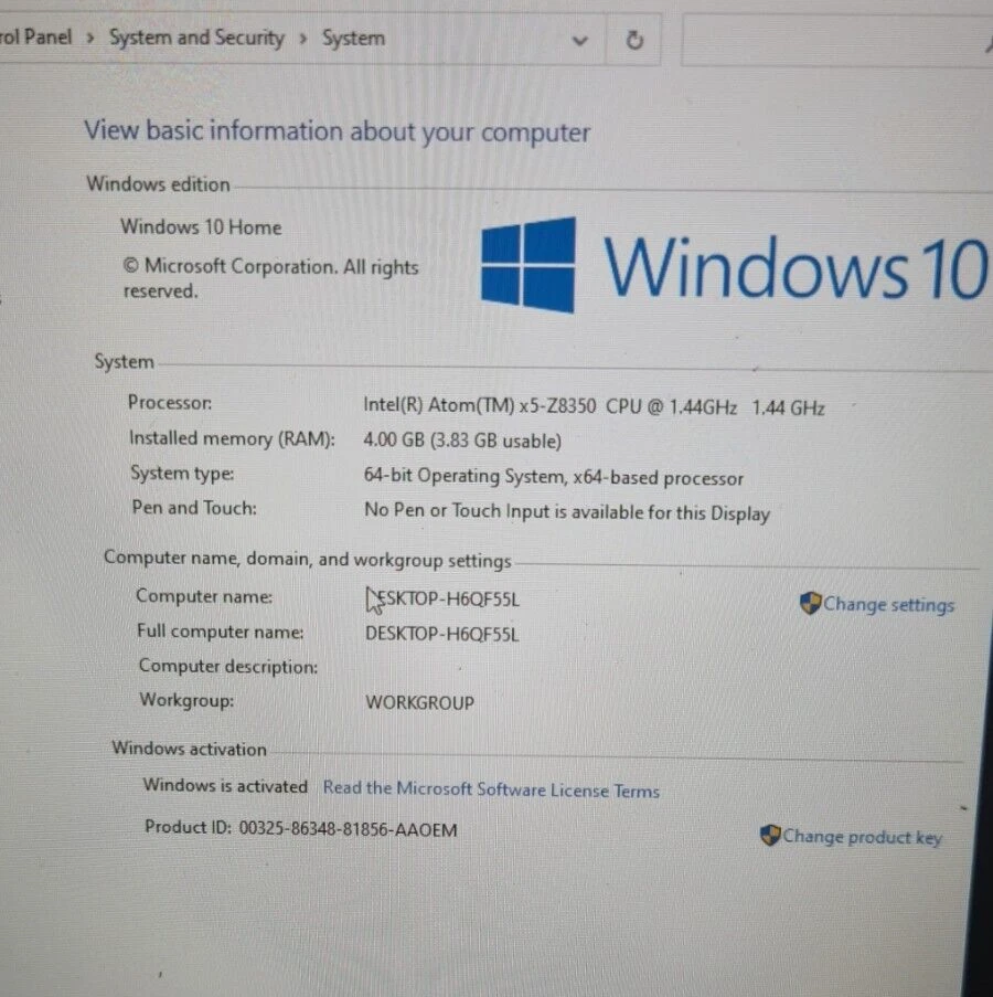 Original Asus Transformer Book T101HA Motherboard System Board 64GB Replacement - Image 3 of 3