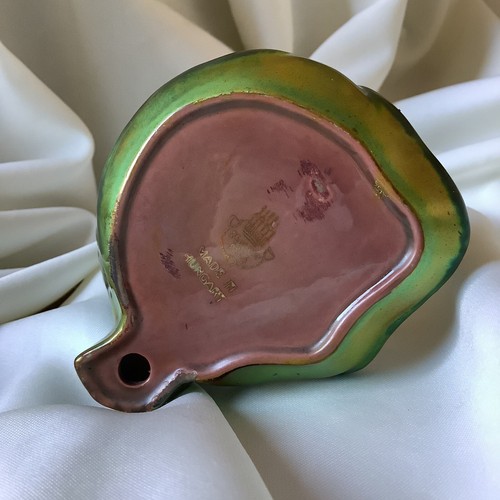 Zsolnay Porcelain Art Deco Bird Vulture Snake Eosin Tray Dish Figure Sculpture - Picture 19 of 21