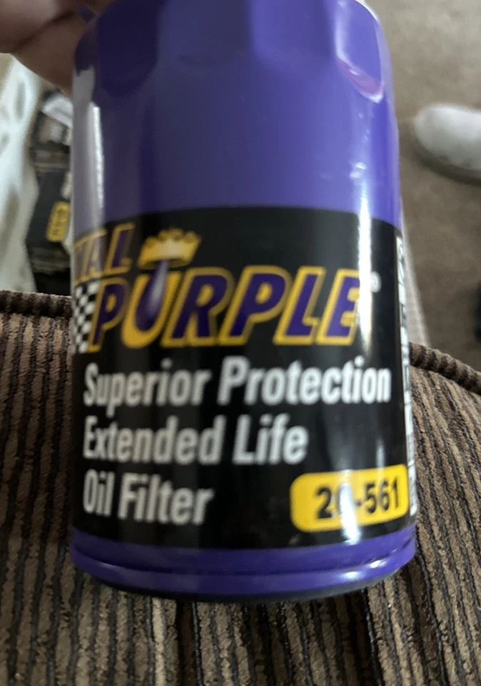 Lote de 2 filtros de óleo de motor Royal Purple 20-561 Extended Life Premium - Imagem 2 de 2