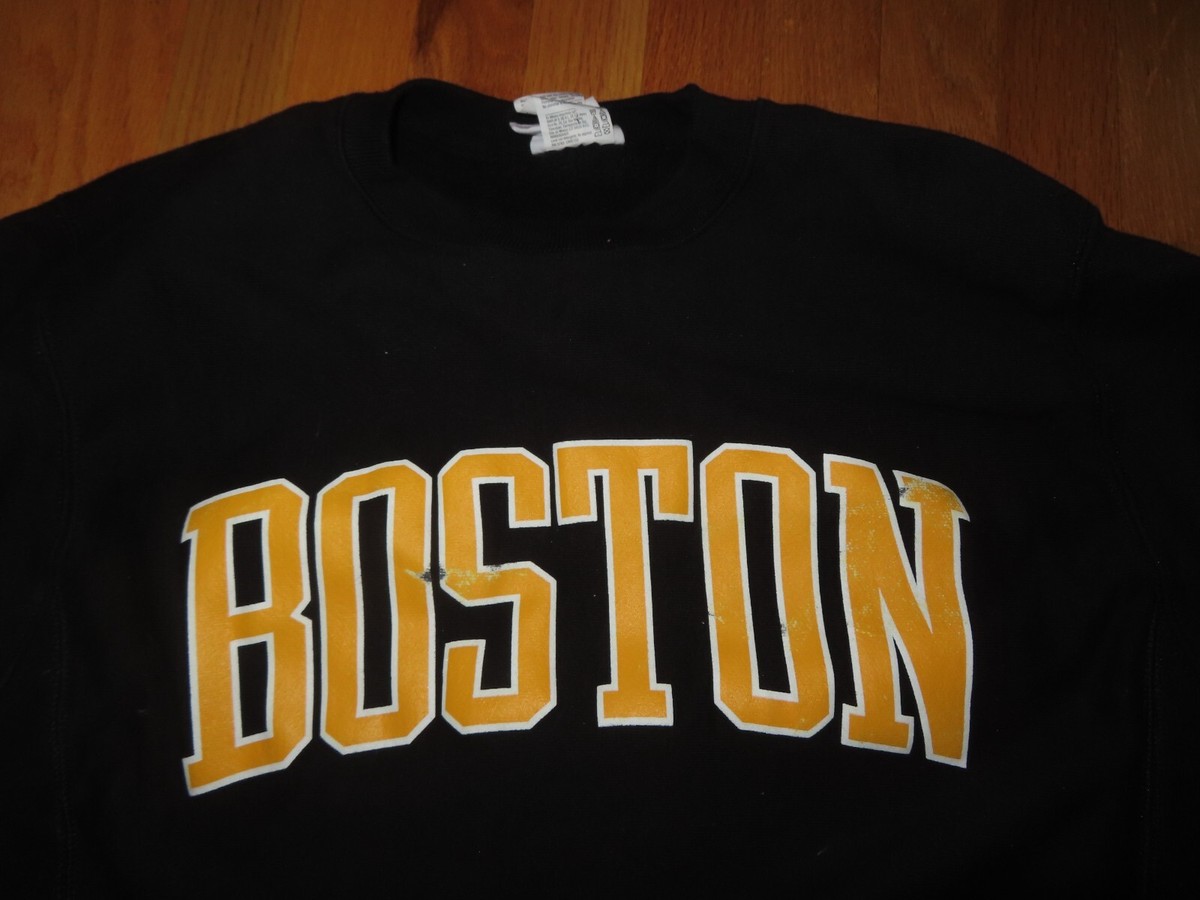 Vintage Champion Reverse Weave Label BOSTON Bruins (MED