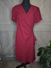 Vintage Dressbarn Wrap Dress Sz 12