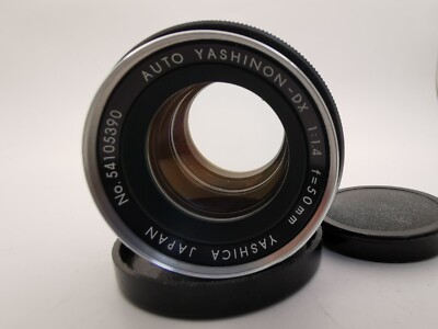 Yashica auto Yashinon DX 50 mm f 1.4, m42 mount, | eBay