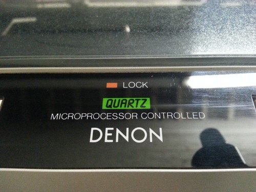 Denon DP-15F Quarz vollautomatischer Direktantrieb Plattenspieler mit Ortofon Stylus - Bild 14 von 24