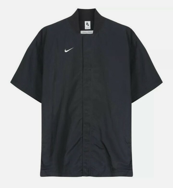 Nike x Fear Of God NBA Warm Up Top Jacket Off Noir Mens Size Small 