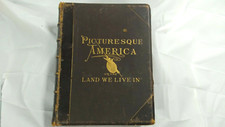 Picturesque America or the Land We Live In - William Cullen Bryant - Vol 1 -Rare
